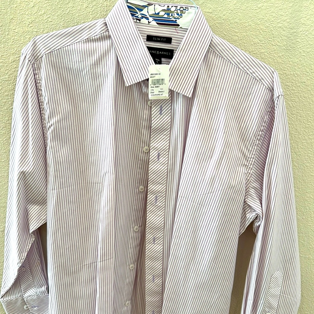 Jhane Barnes Dress Shirt Slim